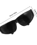 Welding Safety Goggles Offering A Badass Level Of Protection With An Over Glasses Design 15cm x 5cm black anti-fog lenses