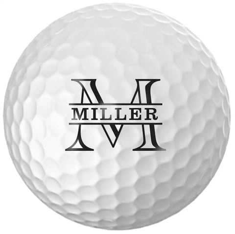 Personalized Golf Balls With Name And Initials 12 Pack Custom Monogram Golf Balls Dope Gift For Golfers Fans And Collectors