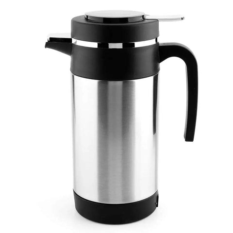 Road Ready Setup 1000 Milliliter Stainless Steel 12 Volt Car Kettle Keeps Brews Piping Hot With A Dripfree Seal And Auto Temp Hold Feature For Long Haul Drives Nationwide.