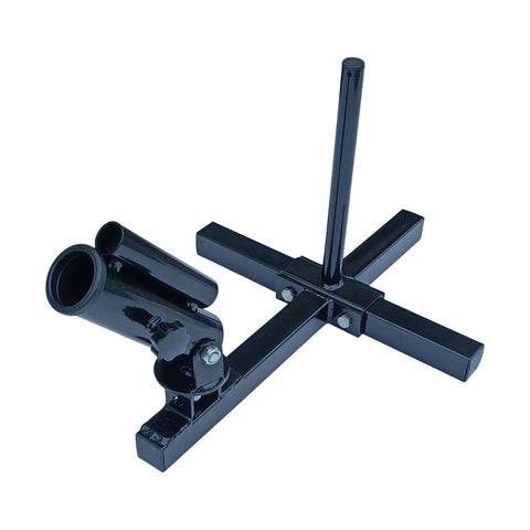Versatile Barbell Attachment For Deadlifts Squats And Rows Row Attachment Holder For Core Strength Training Steel Stable Home Gym Equipment
