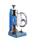Zero Point Six Ton Manual Precision Handwheel Arbor Press, heavy-duty cast iron with oversized handwheel for metal forming.
