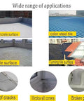 Kickoff That Leaky Roof With Heavy Duty Self Adhesive Waterproof Tape Thick Aluminum Foil Underlayer For Garages Zero Drama Fast Bond Resilient Weather Proof Edge applied on various surfaces like concrete and tile.
