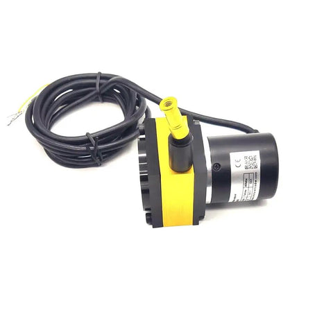 Analog Draw Wire Encoder 1500mm For Linear Displacement Sensing With 24V DC Supply And 4 To 20 Milliamp Output, cable coiled