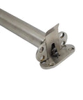 Stainless steel hinge from Self Closing Door Closer Kit With Hidden Concealed Hinges For No Fuss Quiet Smooth Auto Closure