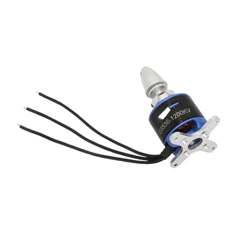 Beefy 1200KV Brushless Motor With 50A V2 ESC Combo XT60 Plug For RC Planes Drones Quadcopters And Gliders, aluminum housing