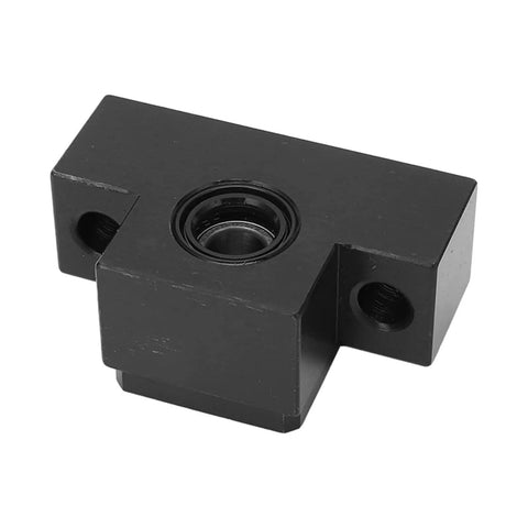 Carbon steel ball screw end support bearing block set for SFU1604 SFU1605 SFU1610 with 10mm inner diameter, CNC router and lathe use