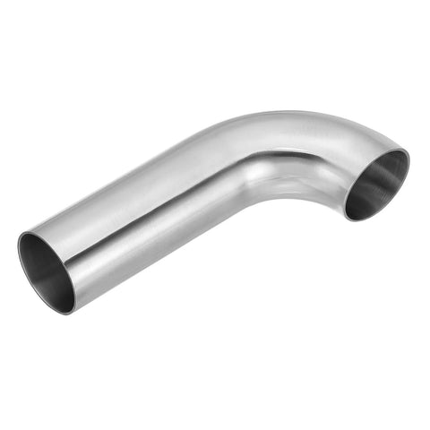 PATIKIL 90-degree mandrel bend elbow, 1 5/8 in OD, 4 in long, 304 stainless steel exhaust elbow