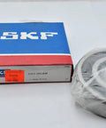 Rugged Single Row Deep Groove Radial Ball Bearing Outfitted With Double Sealed Guards And Exact 65 Millimeter Bore Drop, SKF package and bearing.