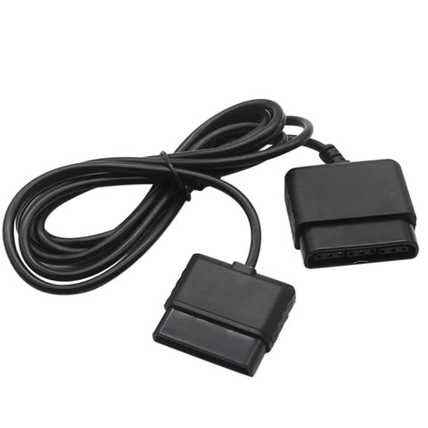 Upgrade Your Rig With This Badass Game Console Extension Cord Power Cable That Clicks In With Hassle Free Plug And Play Power To Blast Your Play Zone Further While Standing Bully Tough Against Wear And Wrecking Those Annoying Trip Hazards Dead. Black controller extension cable with two ends and flexible design.