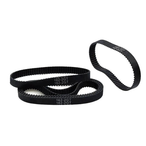 2GT Timing Belt Set Wide 6 10 15mm Length 116 118 120 122 124 126 128 130 132 134 136 138 140 142 144 146 148mm 66 Teeth Beefy Durable Wear Resistant Drive Belt For CNC Machines 3D Printers Routers 3 Pack