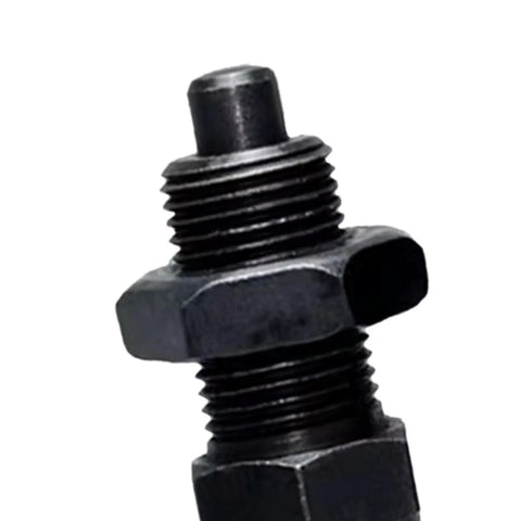 Kick Your Project Upgrade With This Legit Sturdy Carbon Steel Indexing Plunger Featuring A Smooth Nylon Grip Knob And M20x1.5 Thread For Bulletproof Positioning And Rock Solid Fixing Every Single Time You Need It Locked Down.