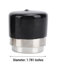 2 Pack Boat Trailer Wheel Bearing Protectors With Protective Bra And Auto Check Grease Cap Stainless Steel Hub Shield 1.781 Inch Diameter
