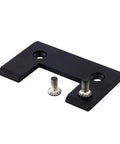 Heavy Duty Hella Sturdy Glass Door Hinges With Scratch Shield Rubber Stops For Frameless Shower Doors 90 Degree Pivot Clamps For 8 To 12Mm Tempered Glass No Sweat Setup with black mounting plate and screws.