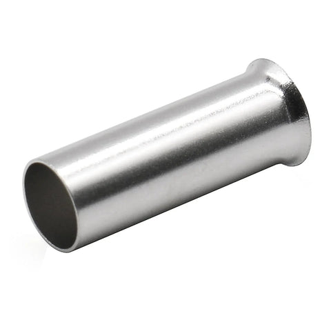100 Pack AWG 6 And 16mm2 Copper Crimp Connectors 18mm Long Non Insulated Ferrule Pin Terminals EN16 18 Tin Plated Copper