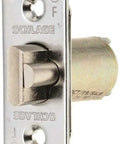 Commercial A Series Square Corner Dead Latch With 2-3/8 Backset And 1 Inch Face Satin Chrome Finish Built For Heavy Duty Commercial Doors And Easy Installation