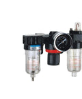 Pro Grade Air Filter Regulator Lubricator FRL Unit With Auto Drain In One Quarter Three Eighth And One Half Inch Lines BC3000 A
