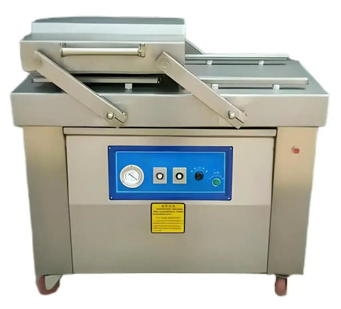 Heavy Duty Rotary Vacuum Tray Sealer with customizable settings for maximum freshness and prevention of freezer burn.