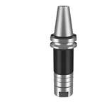 Premium BT40 SCA Three-Sided Milling Tool Holder For CNC Machining Centers with a sleek silver and black design.