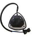 High Quality Replacement Excavator Joystick Assembly Part Number 7919040044 for Heavy Duty Forklift And Construction Equipment Compatible Control Lever back view with wiring.