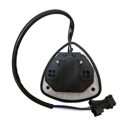 High Quality Replacement Excavator Joystick Assembly Part Number 7919040044 for Heavy Duty Forklift And Construction Equipment Compatible Control Lever back view with wiring.