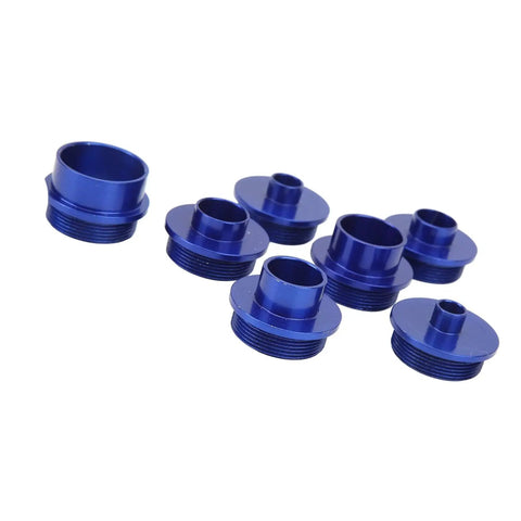 Badass 10 Piece Router Template Guide Bushing Set Crafted From Durable Aluminum Alloy Featuring Secure Lock Nuts for precision routing guides.
