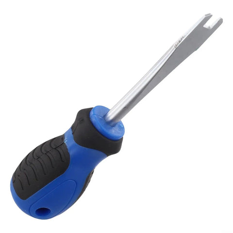 Scuba Diving Cylinder Valve Wrench in steel and ABS with dual heads for valve stem installation and removal, ergonomic grip.
