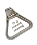 Rock Solid Professional Grade 350 Amp Connector Handles For Electric Forklifts And Solar Panels Hella Durable grey plastic grip with bolts.