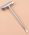 Field Tested 13.5mm And 19mm Spark Plug Socket Wrench Heavy Duty Combination Spanner for gas chainsaw, 69mm length.