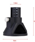 Heavy-Duty Electric Grinder Locator Perfect For Drilling Polishing Positioning With Built-In Scale Ruler, Bakelite Rotary Tool Accessory.
