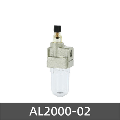 Pro Grade Pneumatic Oil Mist Lubricator FRL Unit for Air Tools and Compressors, Air Treatment Three Eighths to One Half Inch BSPT NPT