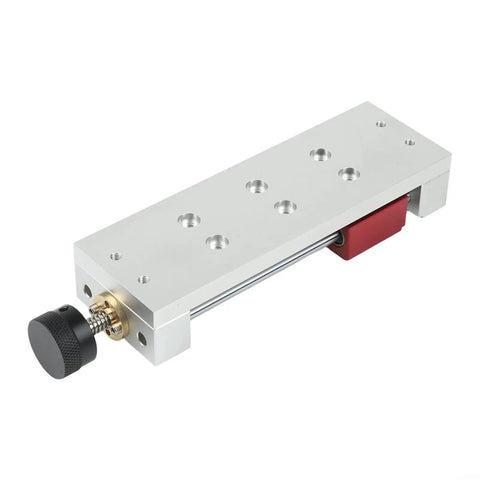 CNC Vise For Drilling And Engraving Tools With Grooved PCB Fixing Table Aluminum Alloy Body Double Guide Rod Clamping System LTY 59100 Mini Vise Kit ready to mount