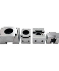 Slick CNC Machining Center Precision Wedge Vise Dual Side Clamping Block Quick Release Expansion Tool Holder M8 M10 set of four sizes