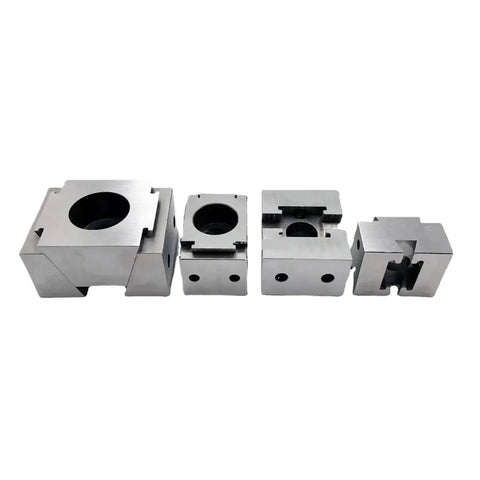 Slick CNC Machining Center Precision Wedge Vise Dual Side Clamping Block Quick Release Expansion Tool Holder M8 M10 set of four sizes
