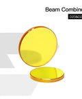 CO2 Laser Beam Combiner Lens 25mm Diameter For Engraving And Cutting Machines, Plano Convex Optics To Easy Up Your Light Path Tweaks And Make The Laser Visible With No Fuss, Premium Quality Laser Accessory. Yellow plano-convex D20&D25 lens