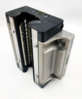 High Precision Linear Carriage Block HSR35 Series with low wear, ideal for CNC robotics and automation, close-up view