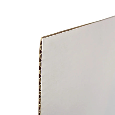 Close-up of edge of 36 Inch By 48 Inch Project Boards For Presentations And Science Fairs White Trifold Poster Displays