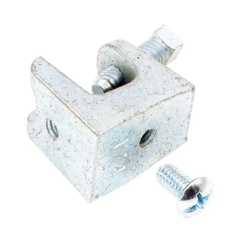 Fifty Pack Hella Tough I Beam Clamps For Securing Fire Extinguishers Without The Drill Hassle Includes All Necessary Screws Dead Simple Snap On Setup Straight Up Dependable Gear In Silver, I beam clamp with screws.