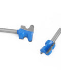 Kick It Up A Notch With This Double Finger Molding Router Bit! Two blue 6mm or 1/4in shank bits for wood shaping.