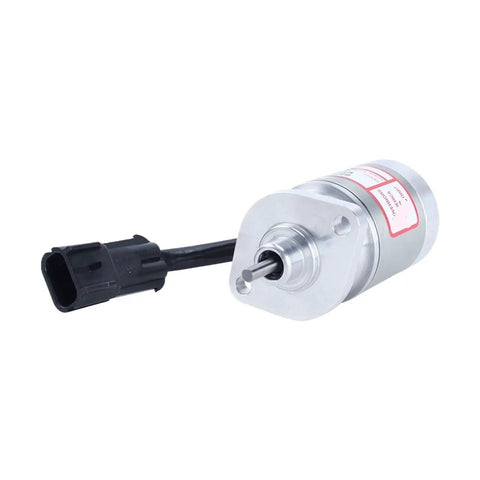 Heavy Duty Pull Type Linear Actuator Built For The Daily Hustle On Diesel Generator Sets Runs Silky Smooth With Rugged 12 VDC Power Control Assembly, close-up view of actuator.