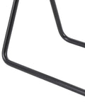 Close-up of Adjustable Wall Mounted Hose And Pipe Rack for Lawn and Garage Cleanup, showcasing heavy duty alloy steel build.
