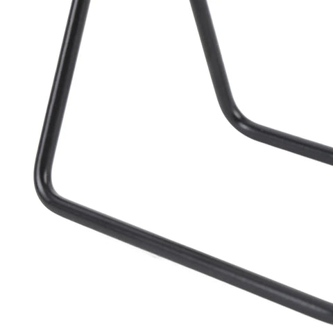 Close-up of Adjustable Wall Mounted Hose And Pipe Rack for Lawn and Garage Cleanup, showcasing heavy duty alloy steel build.