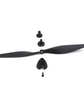 RC Spare Propellers With Savers And Adapters For TR-C385 4-Channel RC Airplane And TR-C285G Carbon Fiber Replacement Propeller Set