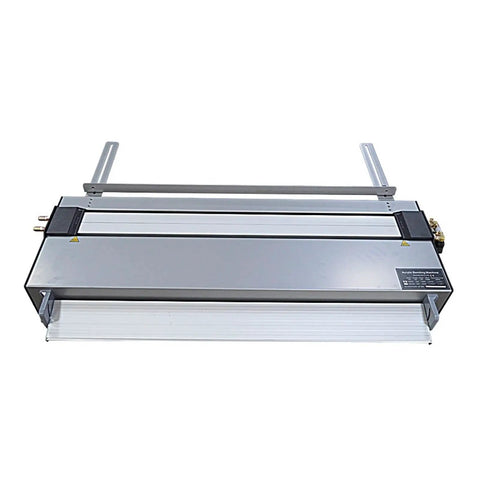 Pro Grade Acrylic Plastic Sheet Bender Machine With Infrared Heating Circulating Water Cooling Adjustable Temperature Aluminum Frame Wca 700 top view showing aluminum design.