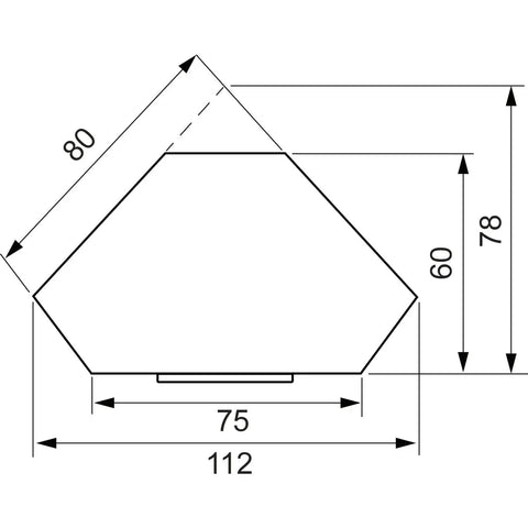 Heavy Duty Professional Grade Stainless Steel Adjustable Height Power Socket Bar With Two Schuko Plugs schematic drawing dimensions.