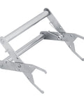 Beekeeping Frame Holder Lifter Capture Grip Tool Dope Stainless Steel Build for safe frame removal, shown on white background