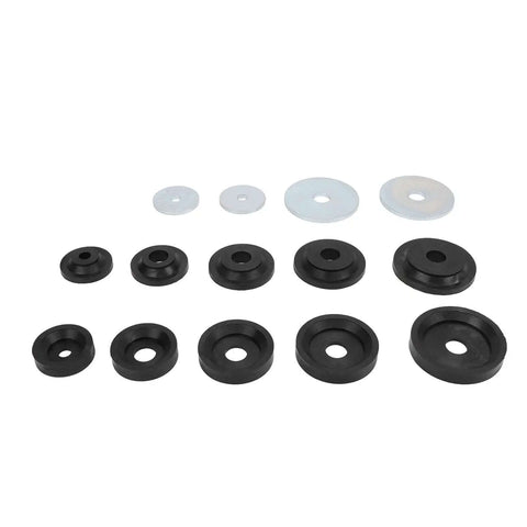 Sheet Metal Dimple Die Set With Carbon Steel Flared Hole Dies And Backing Discs for DIY metal fabrication and auto body work.