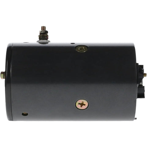 Side view of Drop-In Liftgate Hydraulic Pump Motor 12V CCW For Tailgate Power Unit With Slotted Shaft Replaces 229272 2200072 W8943