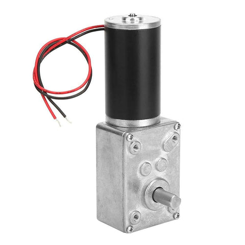 Beefy 12V Gear Motor With High Torque Reducer, Reversible Gearbox, 8mm Shaft, 20 RPM, Low Noise, High Efficiency, Compact 31mm Copper Coil Build