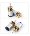 6V 100RPM DC Gear Motor N20 3mm Shaft Mini Metal Gearbox High Torque Micro Electric Motor For DIY Projects Toys Robotics And RC Car Models 2 Pack
