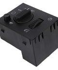 Direct Swap Dashboard Headlight Control Switch Plug And Play For Your Rig Heavy Duty Instrument Panel Dimmer Button Assembly close-up view